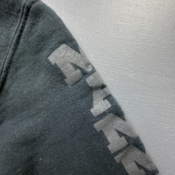 Mammoth Mountain Hoodie Boys Small Black Graphic Pullover Sweatshirt Logo Ski - Picture 10 of 11